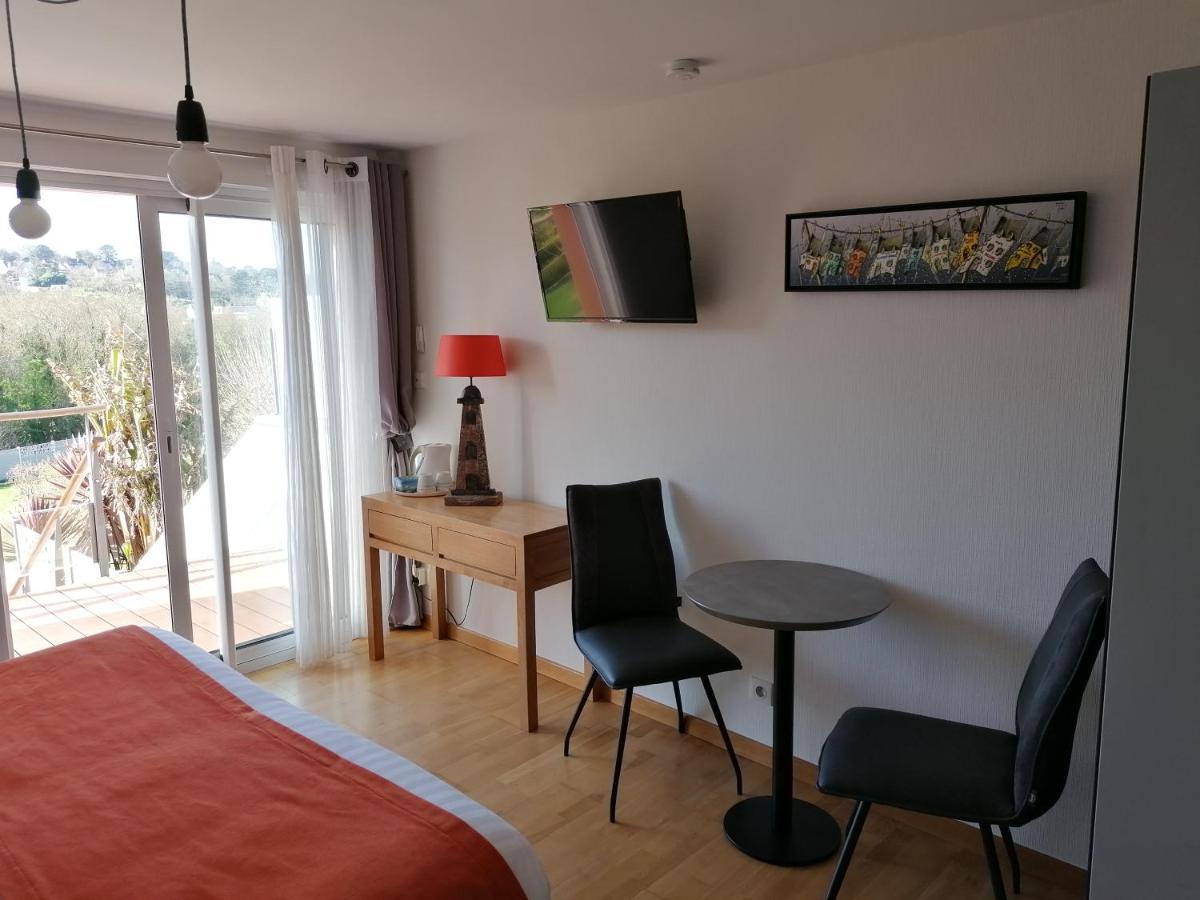 Bed and Breakfast Les Terrasses Du Ris Douarnenez Exterior foto